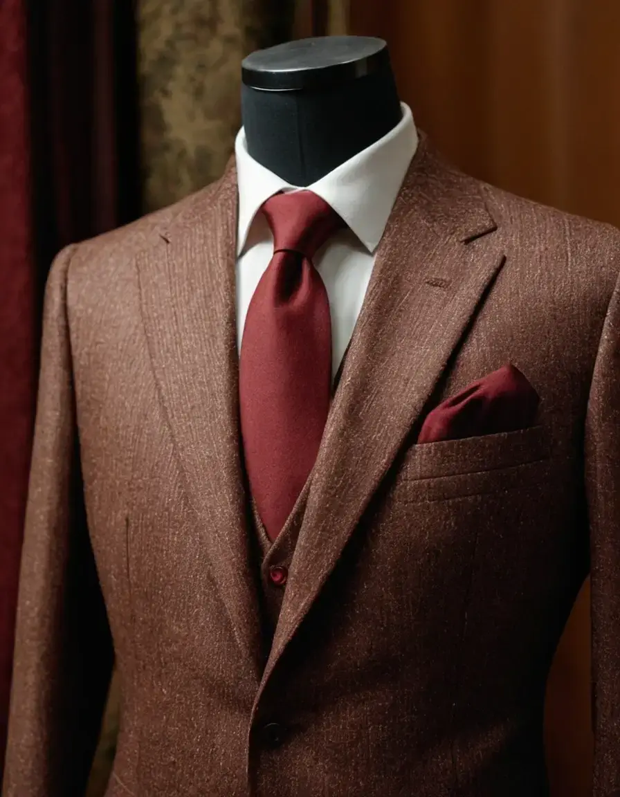 Opulent Wool Suit